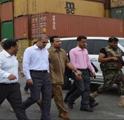 The Minister of Transport First Visit to Aden Container Terminal