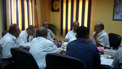 اجتماع لجنة تسوية النزاعات للسفن في ميناء عدن