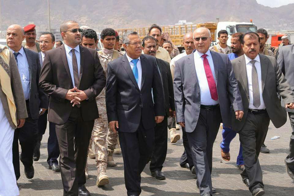 The Prime Minister visits the Port of Aden