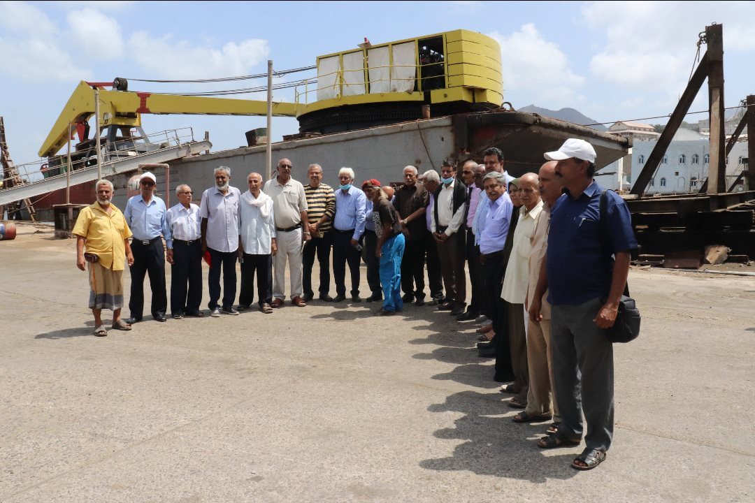 The Syndicate of Engineers visits  Engineering & Technical Departments in the Port of Aden